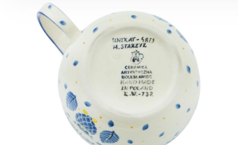 Ceramika Artystyczna, U4873 Pastel Hooter, Loop Mug/Bowl