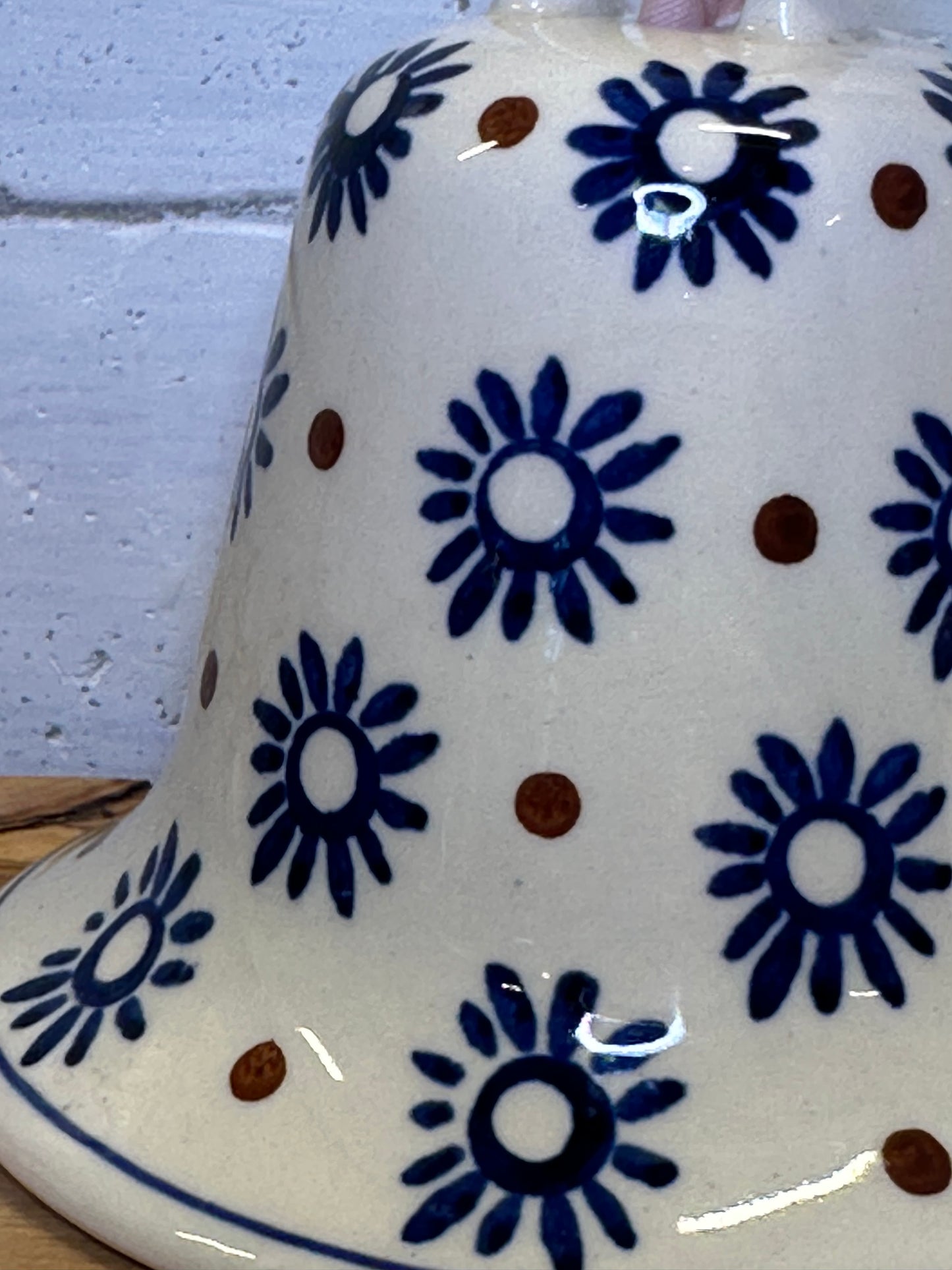 Zaklady Polish Pottery, Bell Large Ornament