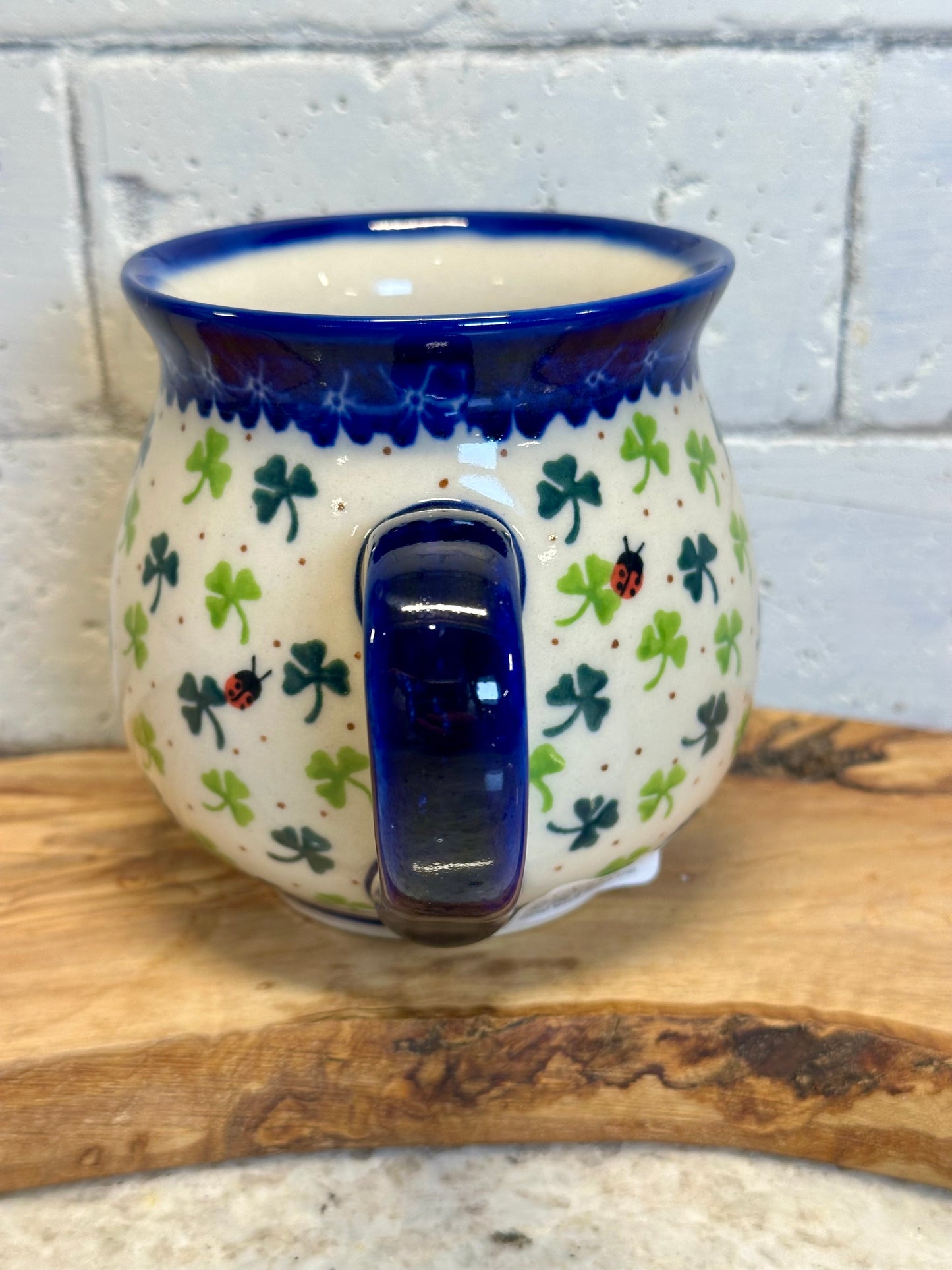 Kalich, Clover and Ladybug, Large Bubble Mug