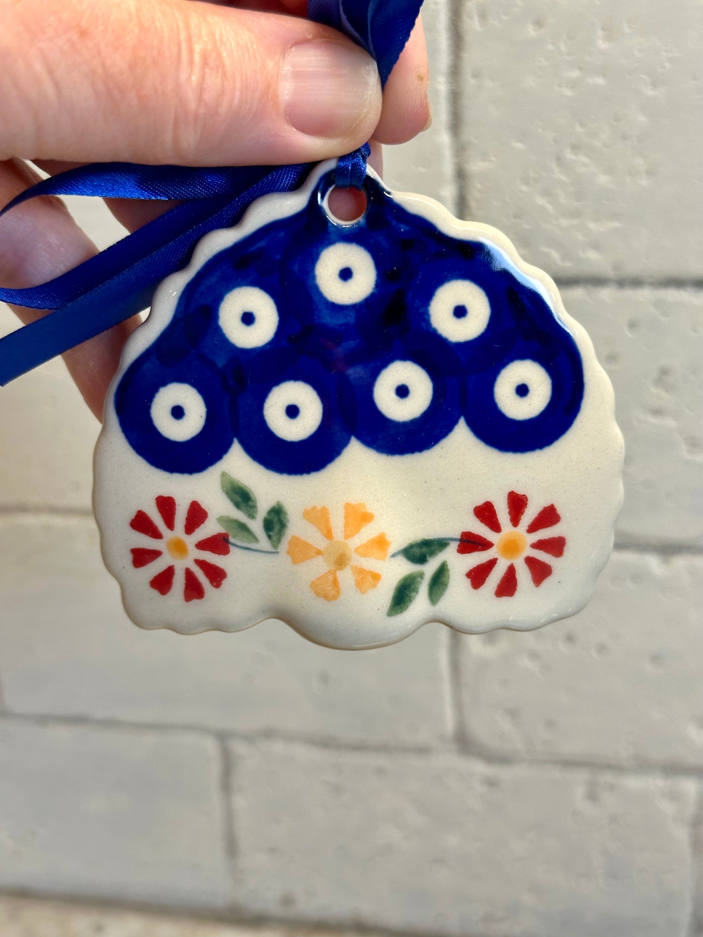 Manufaktura, Pinwheels, Peacock Ornament