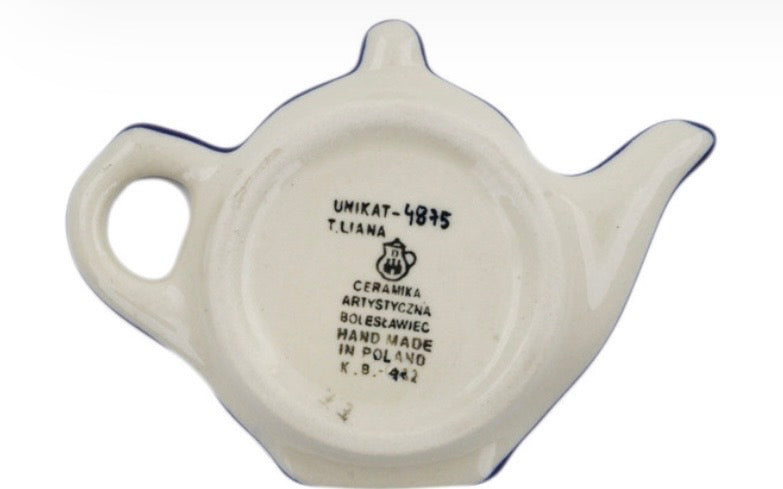 Ceramika Artystyczna, U4875, Colors Of The Wind, Teabag/Lemon Plate