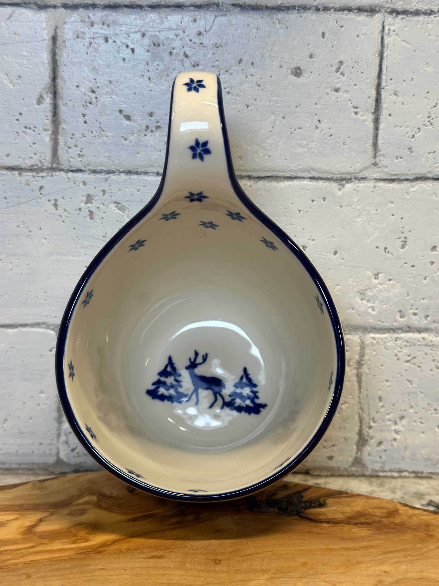 Ceramika Artystyczna, Winter Deer, Loop/Soup Mug