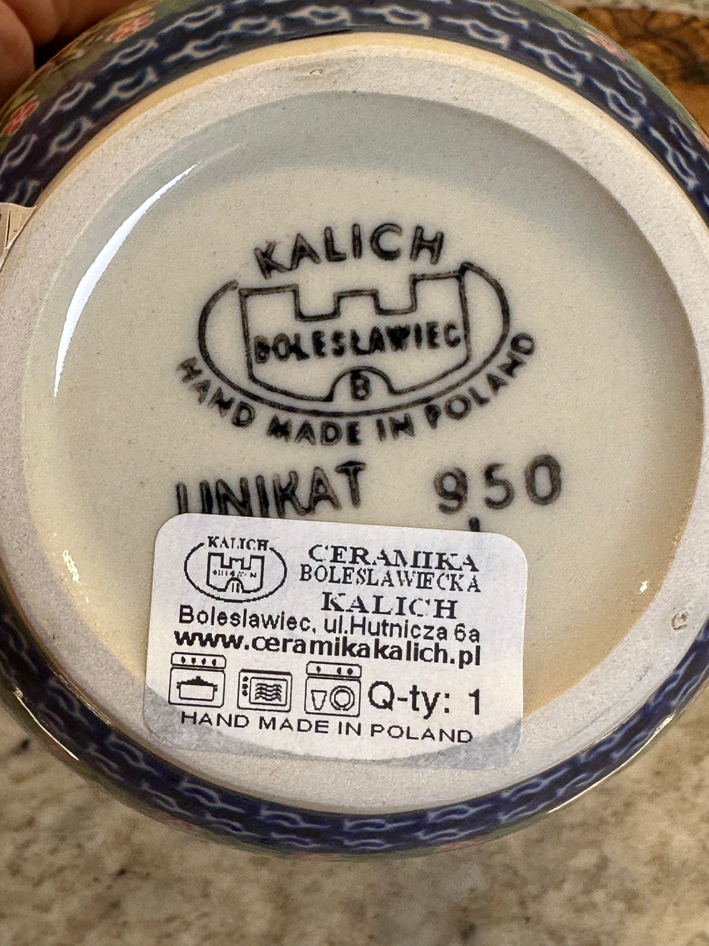 Kalich, Art Level A, Polka Chicken, Loop Mug/Bowl