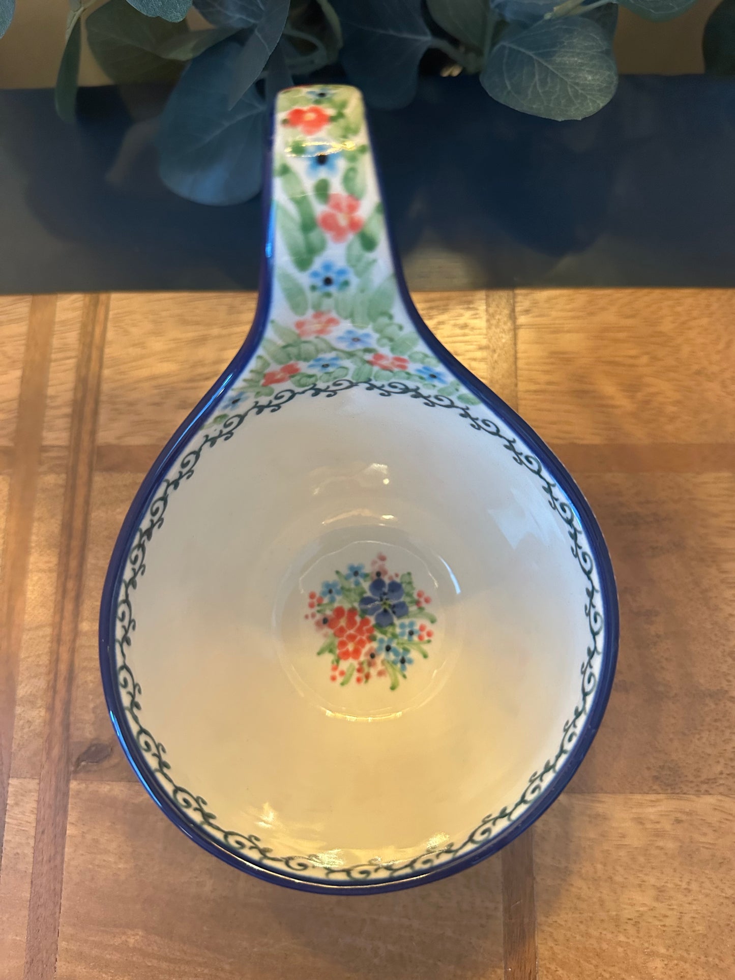 Ceramika Artystyczna Polish Pottery, Unikat 5157, Teresa Liana, Loop Mug