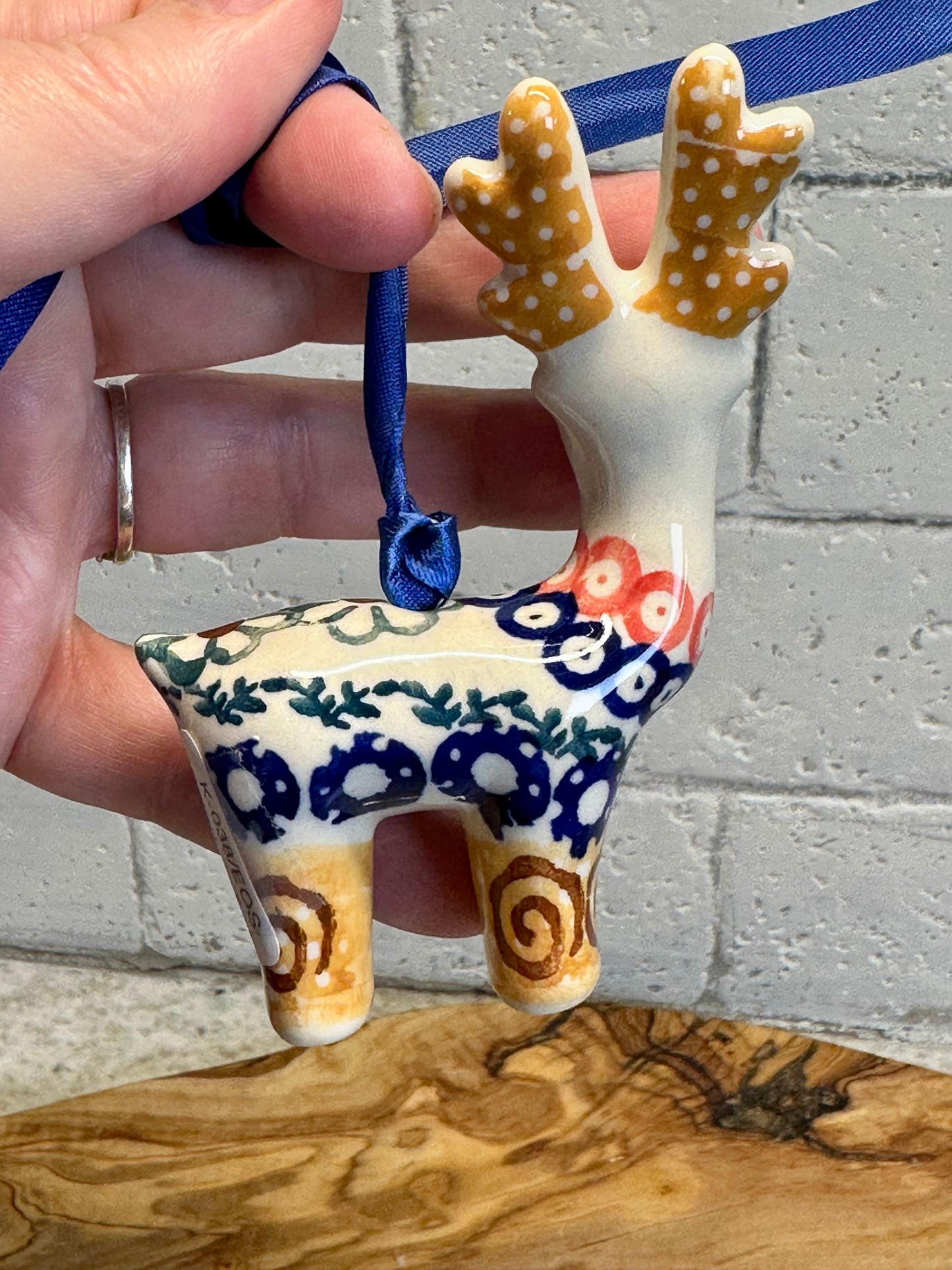 Manufaktura, Pumpkin Spice, Reindeer Ornament