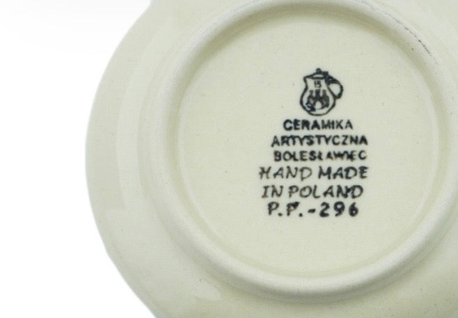 Ceramika Artystyczna, Blue Blossom, Coaster/Mini Plate