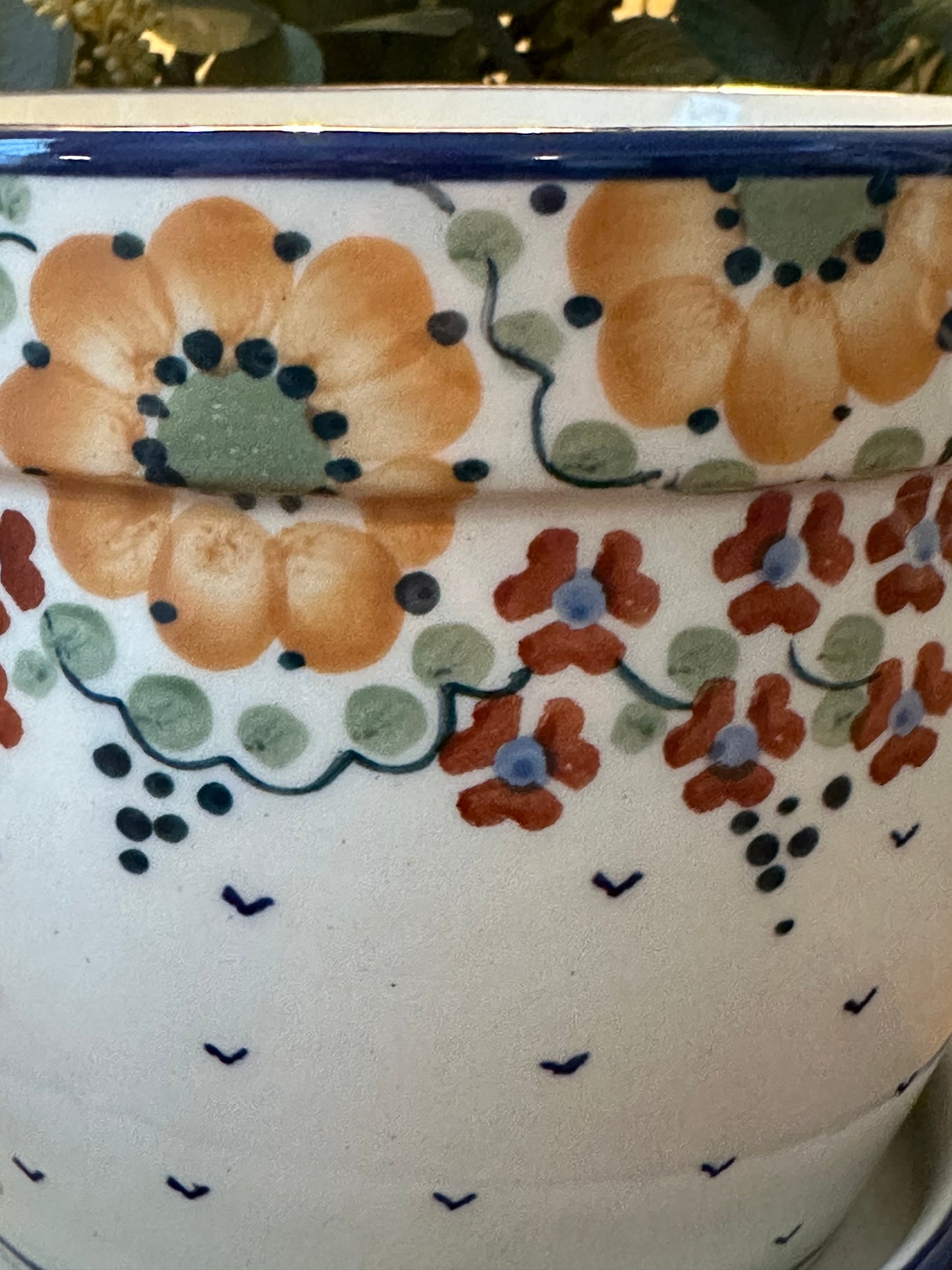 Manufaktura Polish Pottery, Signature Unikat Avery XL Planter