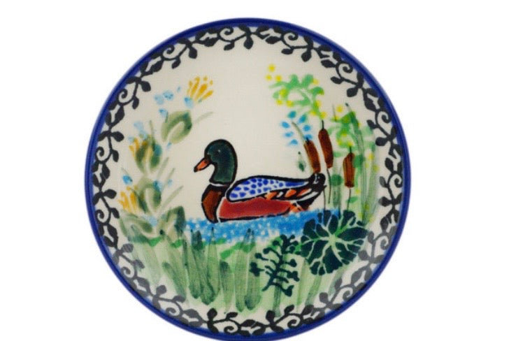 Ceramika Artystyczna, Mallard Meadow, Coaster/Mini Plate
