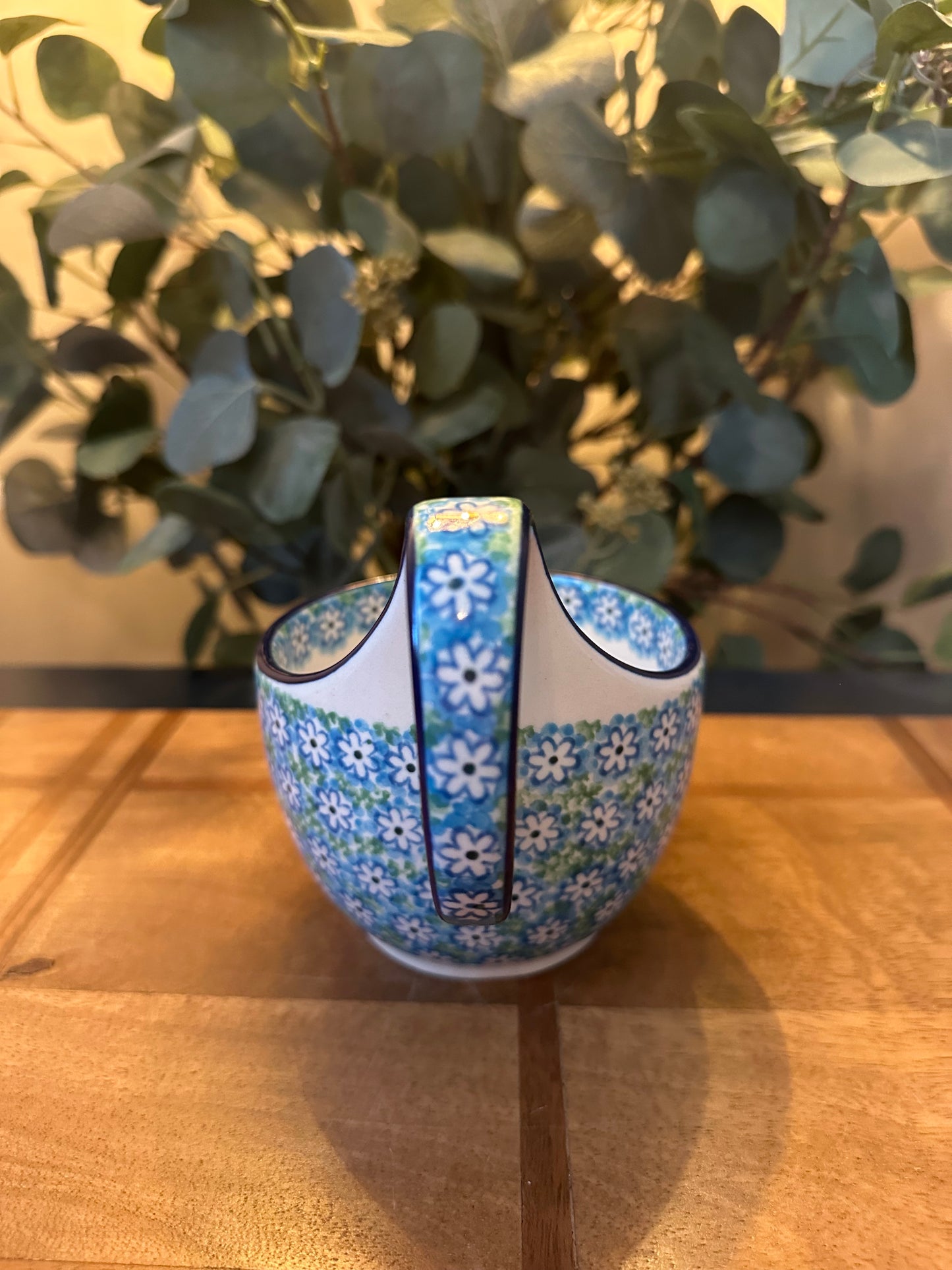 Ceramika Artystyczna Polish Pottery, Sea Daisy Loop Mug