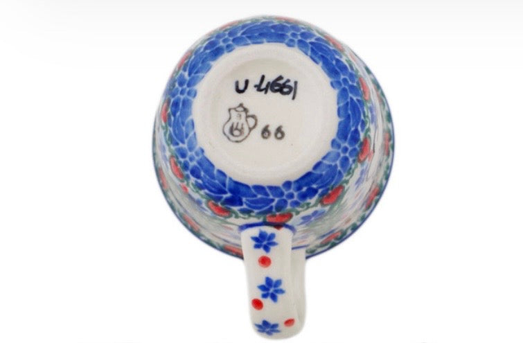 Ceramika Artystyczna, Unikat U4661, Dancing Snowman, Espresso Cup