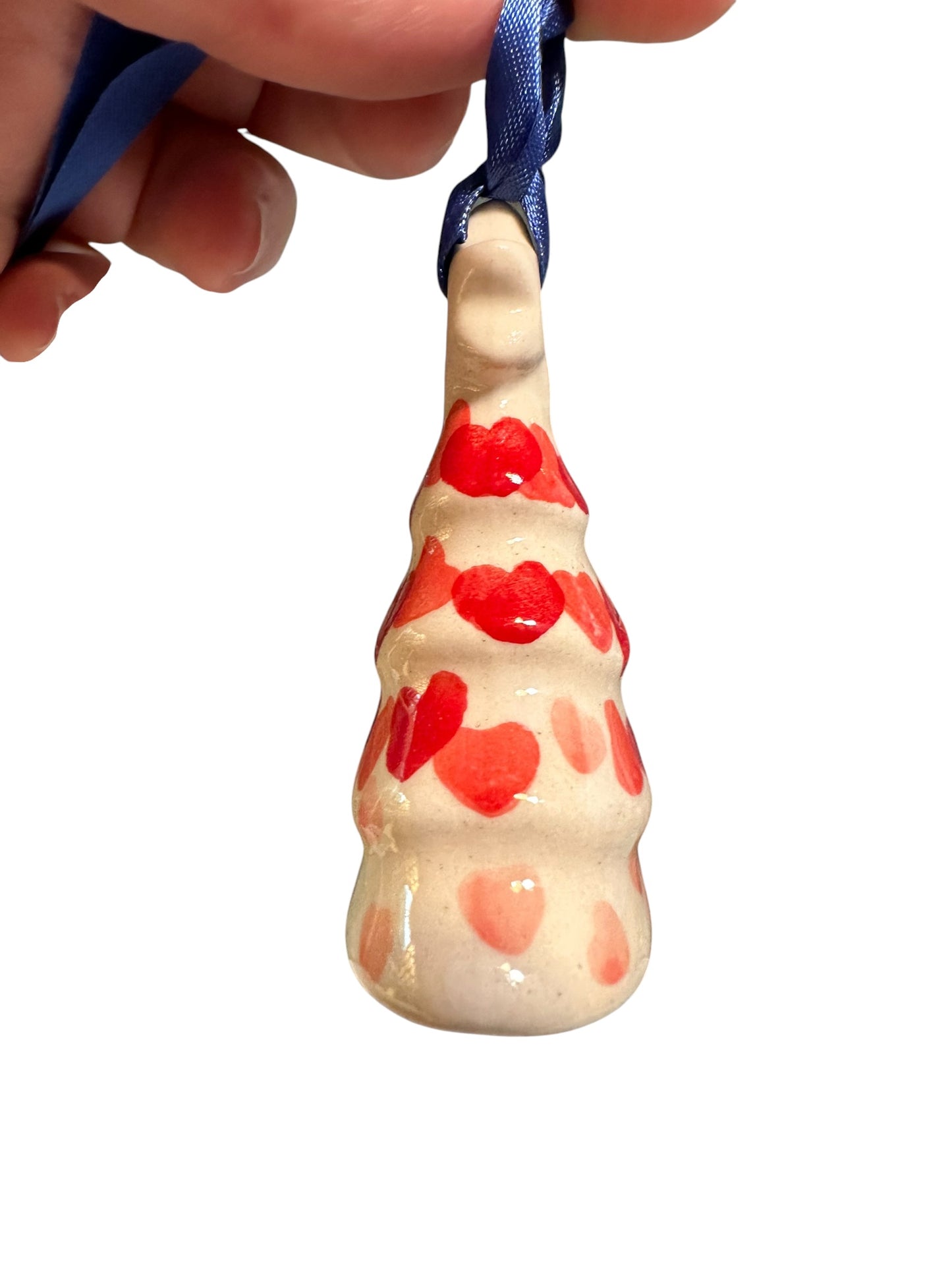 Manufaktura, Happy Hearts, Flat Tree Ornament