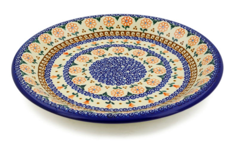 Ceramika Bona Polish Pottery, Amarillo, Dinner Plate