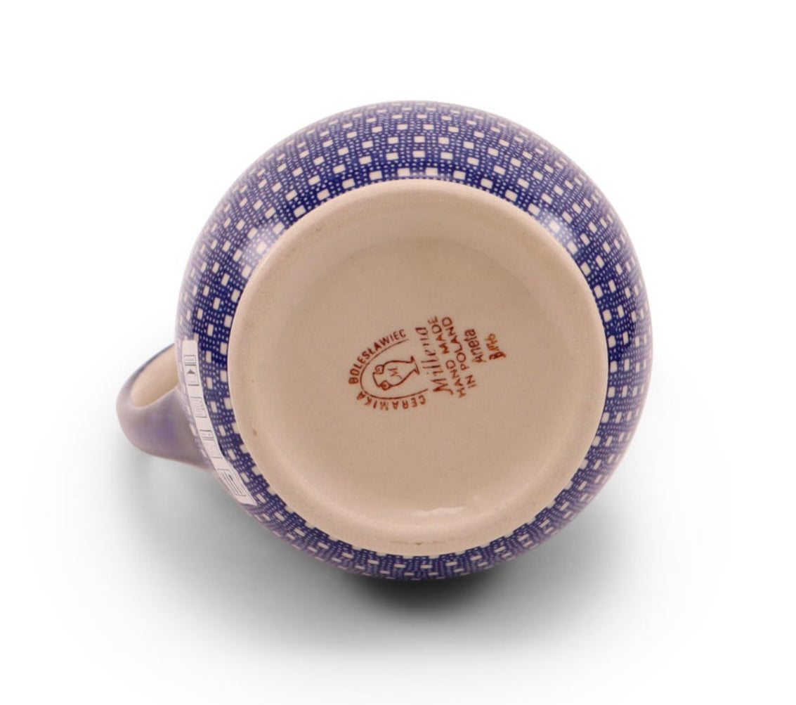 Millena Polish Pottery, Pattern: B176, 1.5 Liter Pitcher