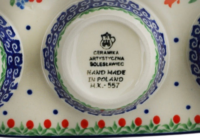 Ceramika Artystyczna, Babcia's Garden, Muffin Pan