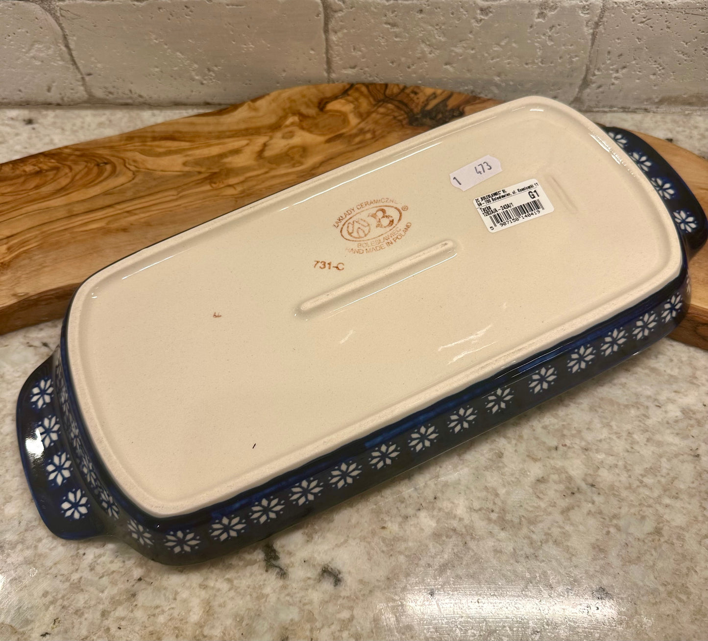 Zaklady, Winter Nights Bread Tray with Handles