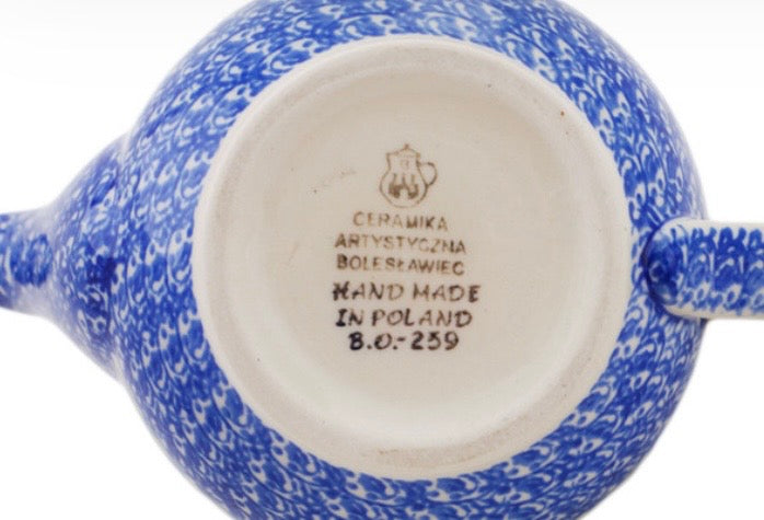 Ceramika Artystyczna, Blue Joy, Tea or Coffee Pot with Heater