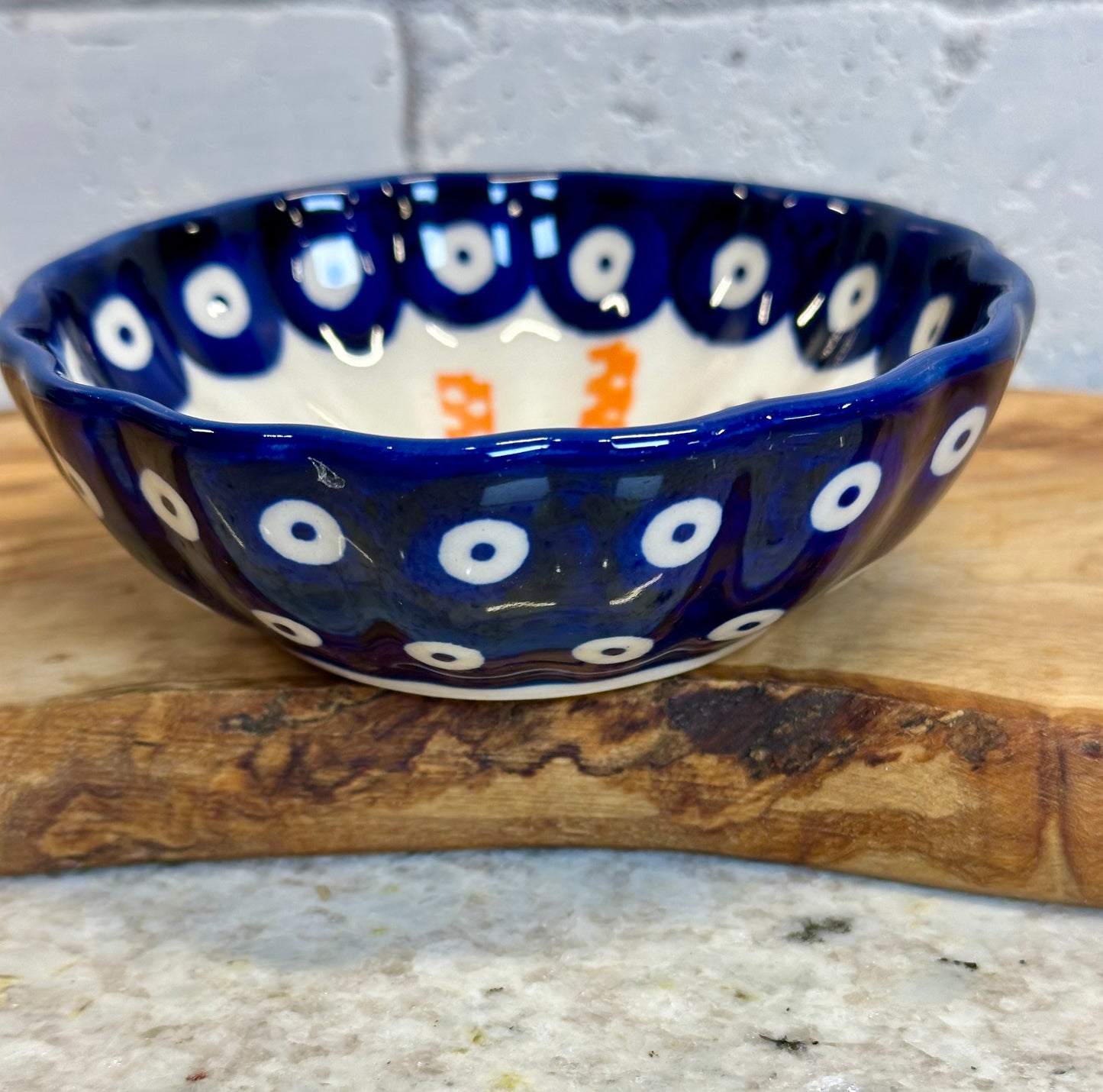 Manufaktura, Bewitched, Scalloped Bowl 4.7"
