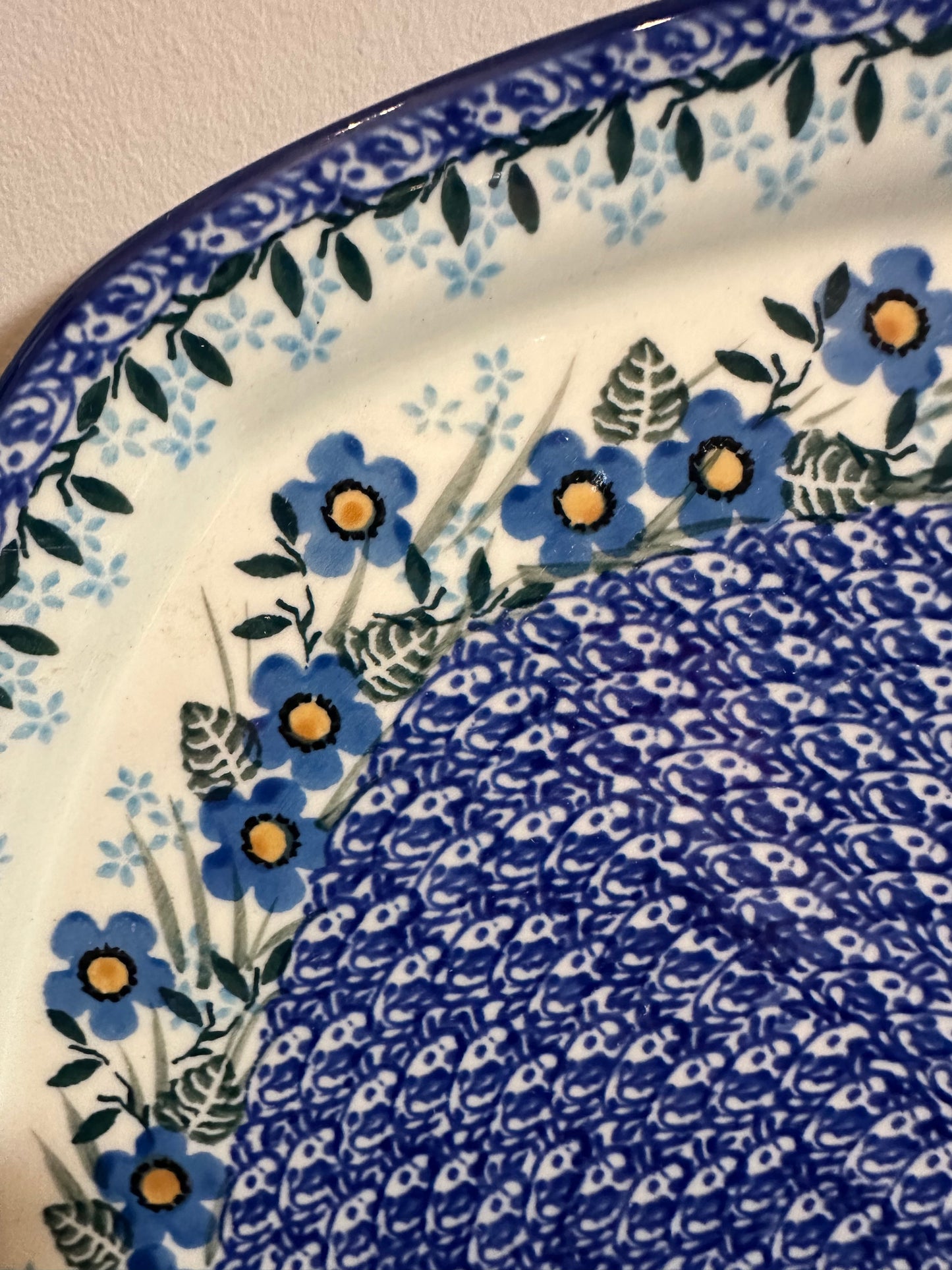 Ceramika Artystyczna, Blue Joy, Plate/Platter