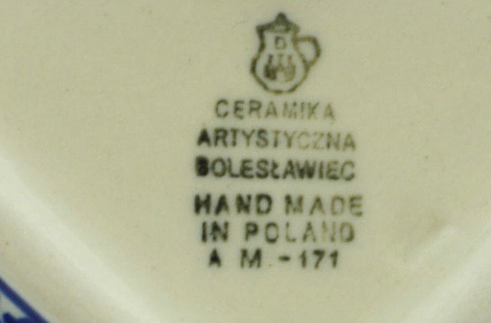 Ceramika Artystyczna, Blueberry Fields Forever, Heart Shaped Bowl