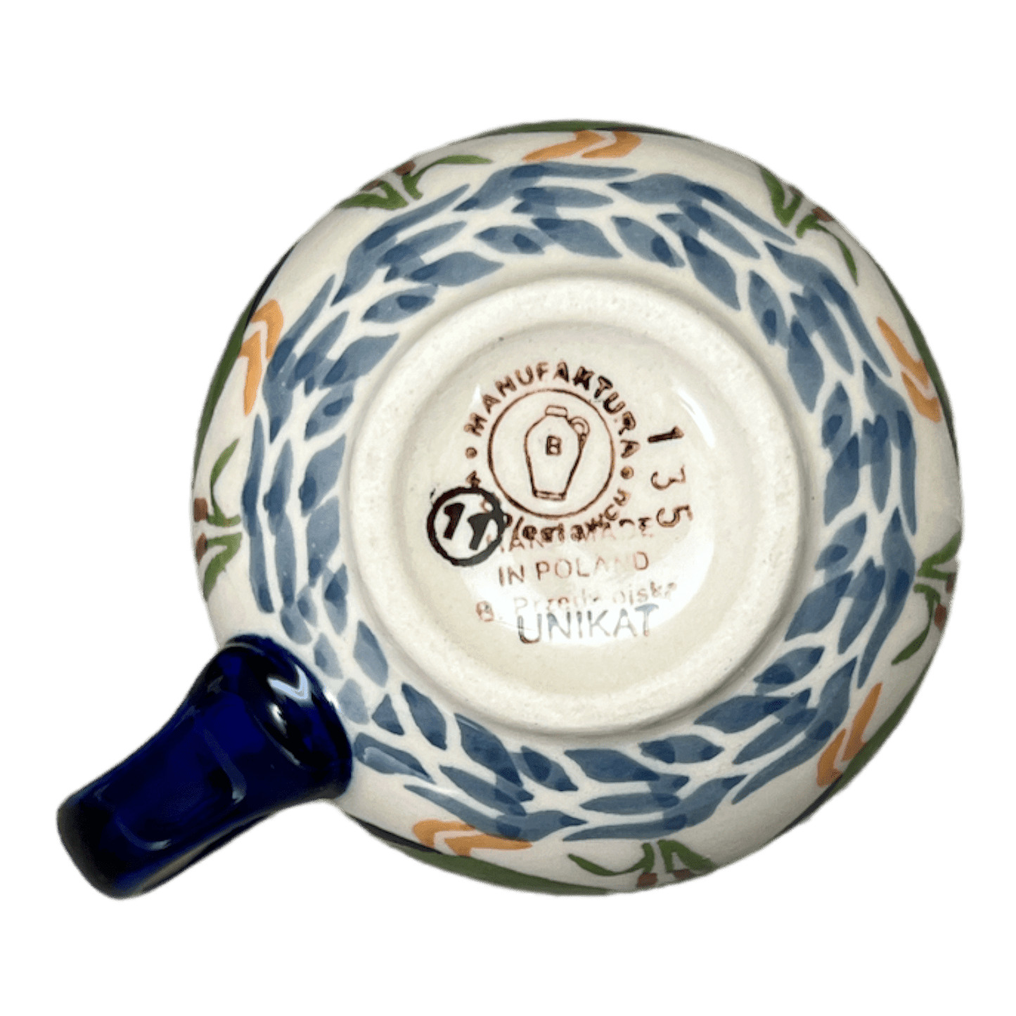 Mug, Belly Mug, Small, 7 oz in "Ducks in a Row" by Manufaktura