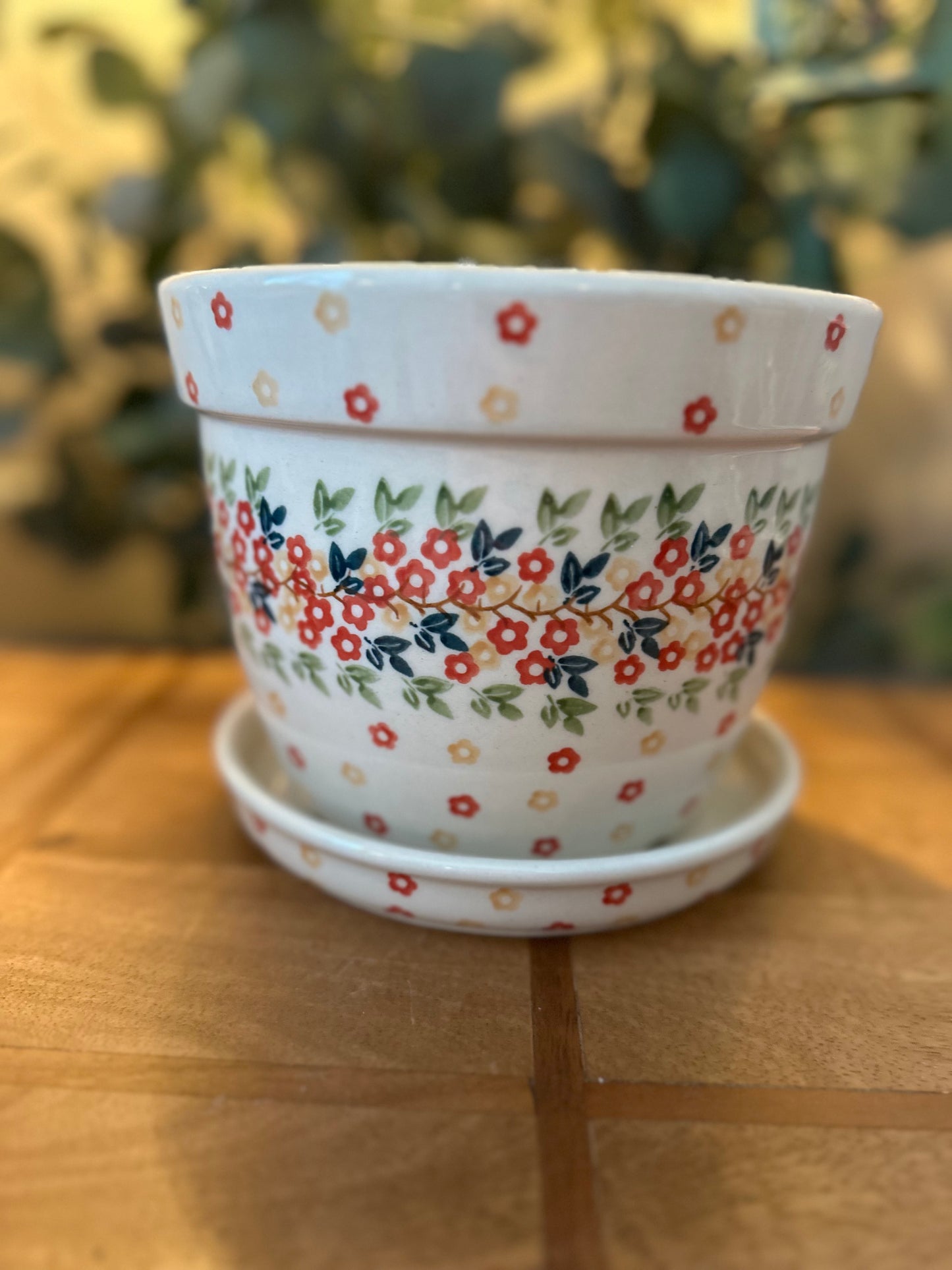 Manufaktura Polish Pottery, Paprika XL Planter