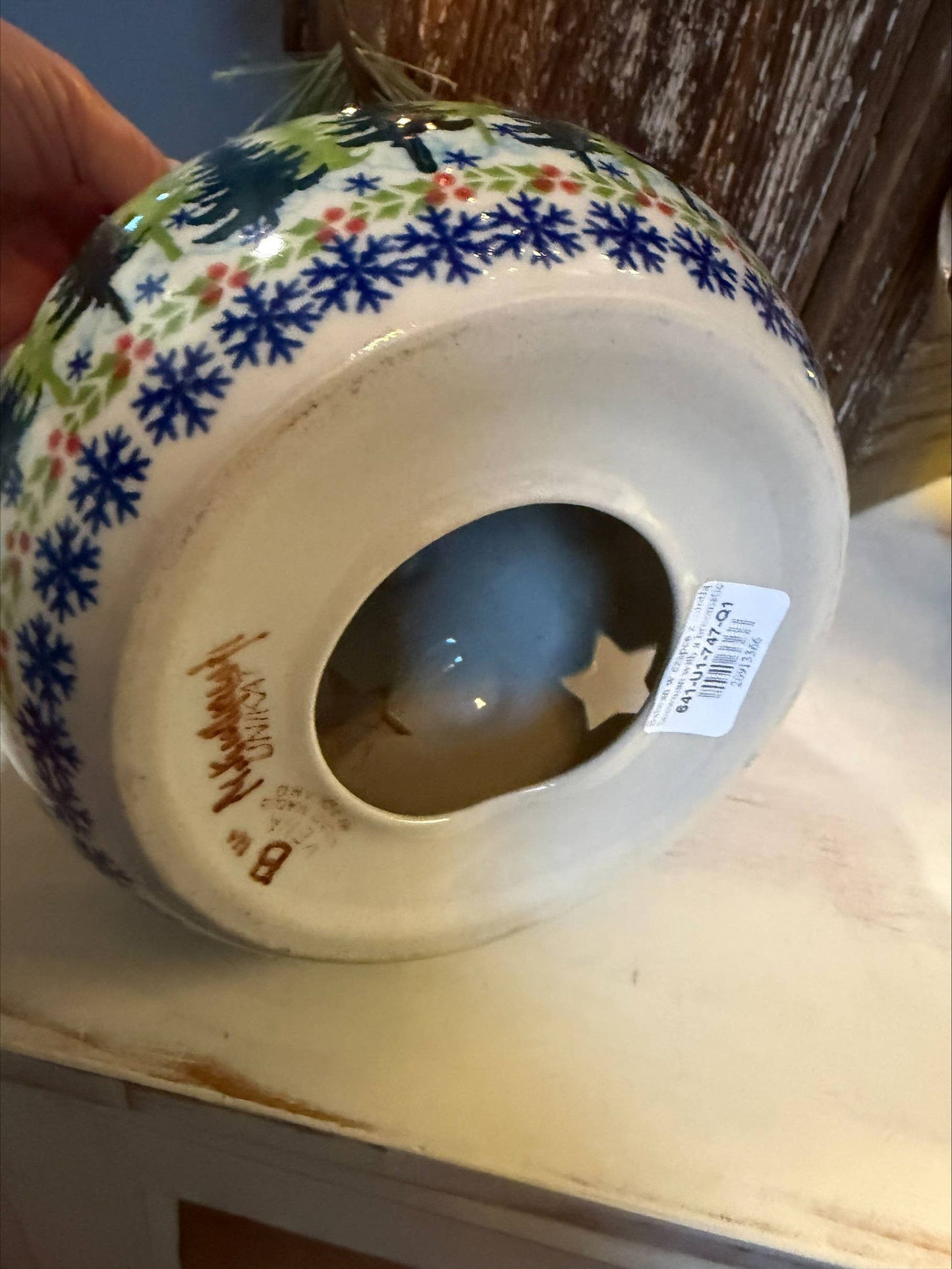 Vena Large Snowman Trees & Snowflakes Luminary