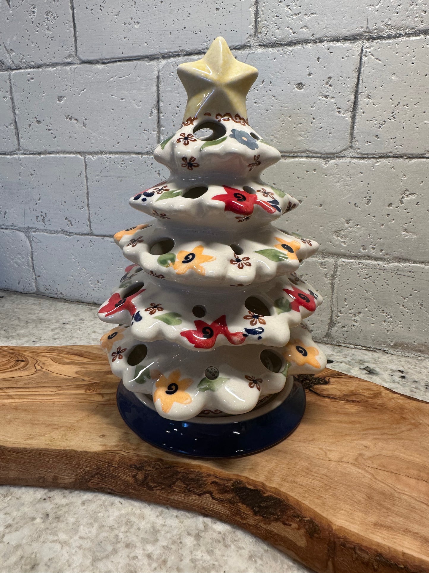 Manufaktura, Polish Pottery, Zo Girl, Luminary Tree
