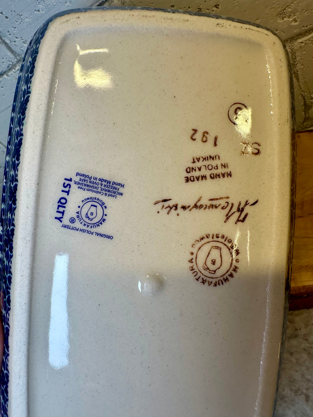 Manufaktura, Viktoria, Butter Dish