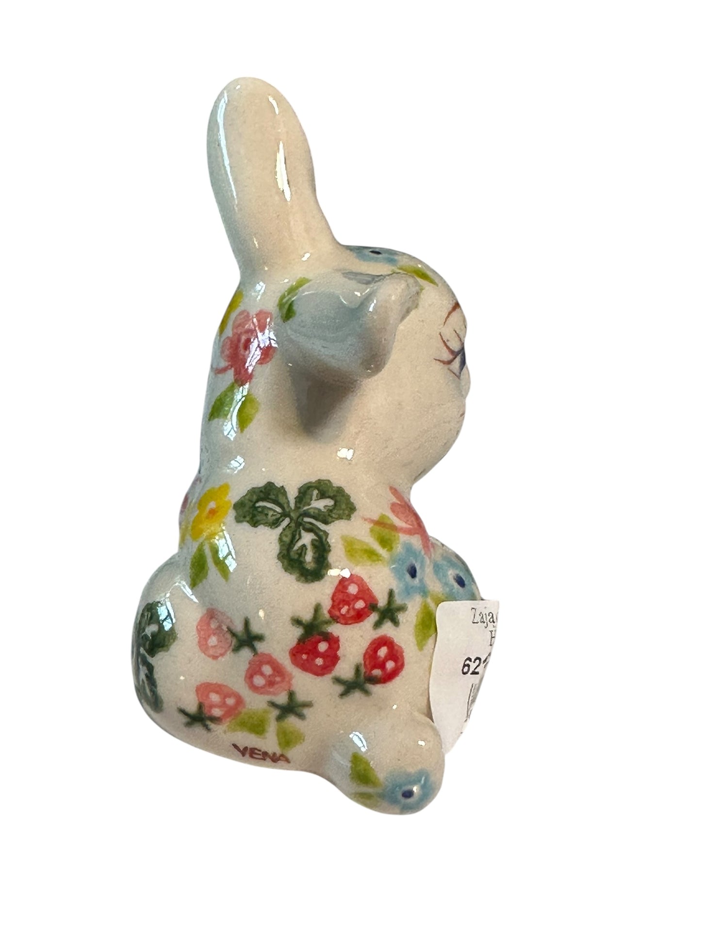 Vena, Flowers and Berries, Bunny Figurine