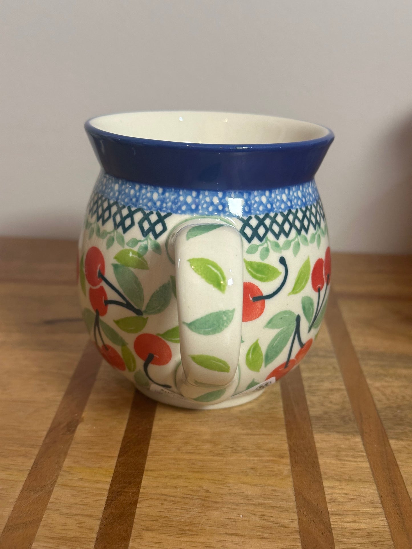 Ceramika Artystyczna, New Cherries, Large Bubble Mug