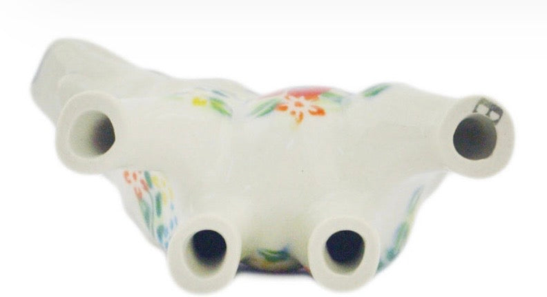 Bona, Ring Of Meadow Flowers, Elephant Figurine 4"