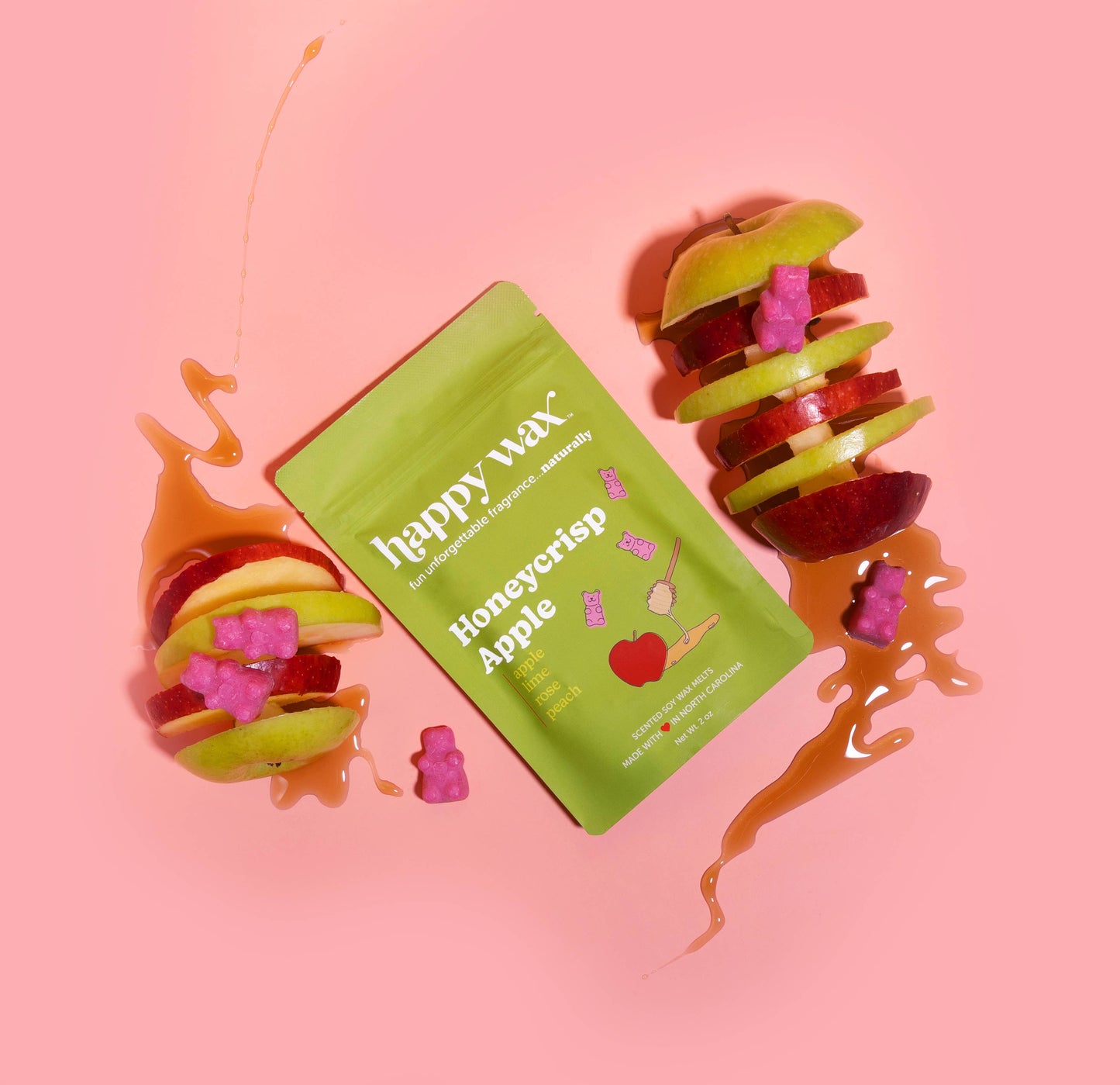 Honeycrisp Apple Wax Melts - Sample Pouch (2 oz)