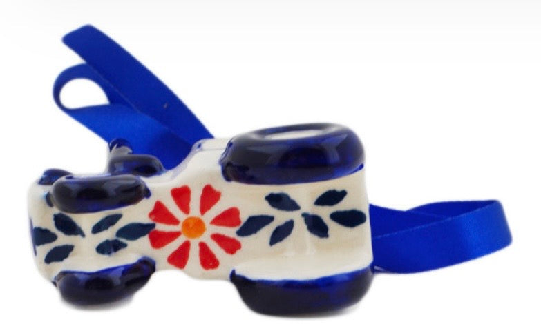 Manufaktura, Waves of Flowers, Tractor Ornament 3"