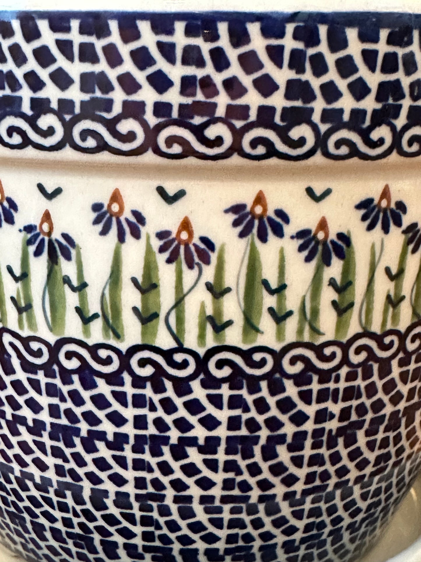 Manufaktura Polish Pottery, Addie Jo, XL Planter
