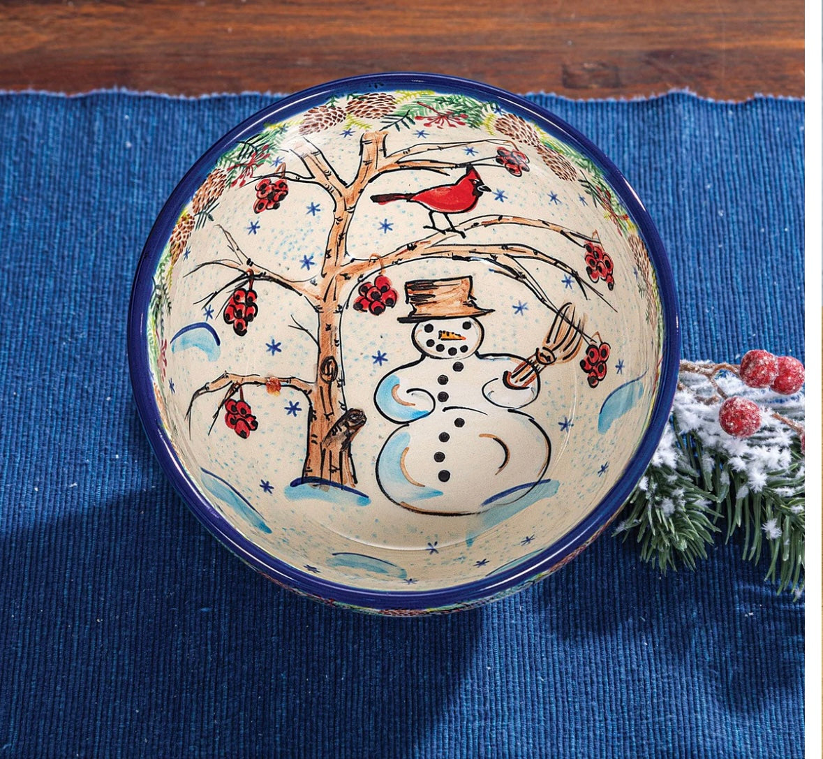 Kalich, Wintry Woods, Bowl