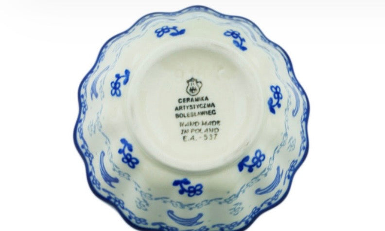 Ceramika Artystyczna, Gnome Circle, Fluted Bowl