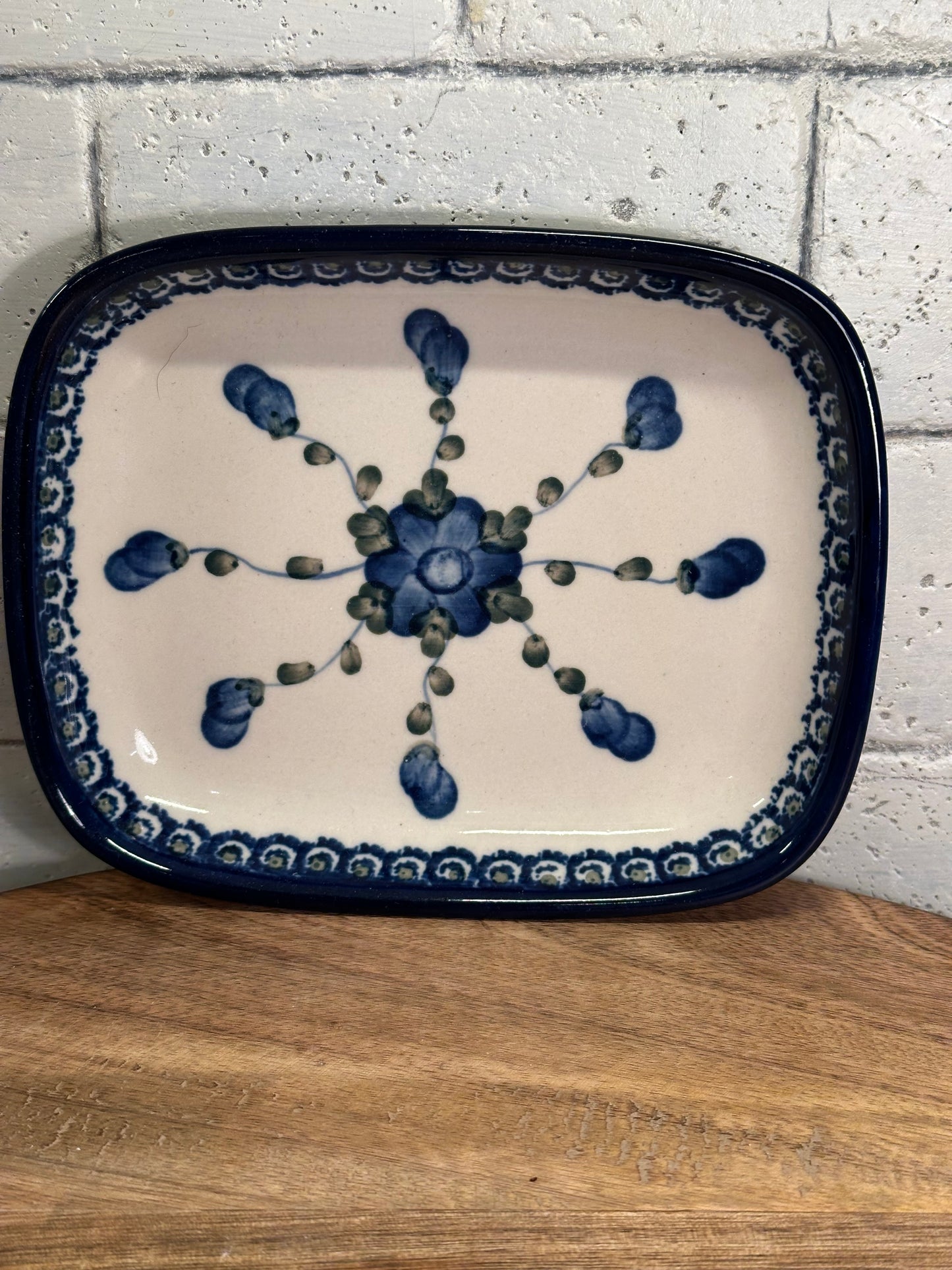 Ceramika Artystyczna Polish Pottery, Rectangular Platter