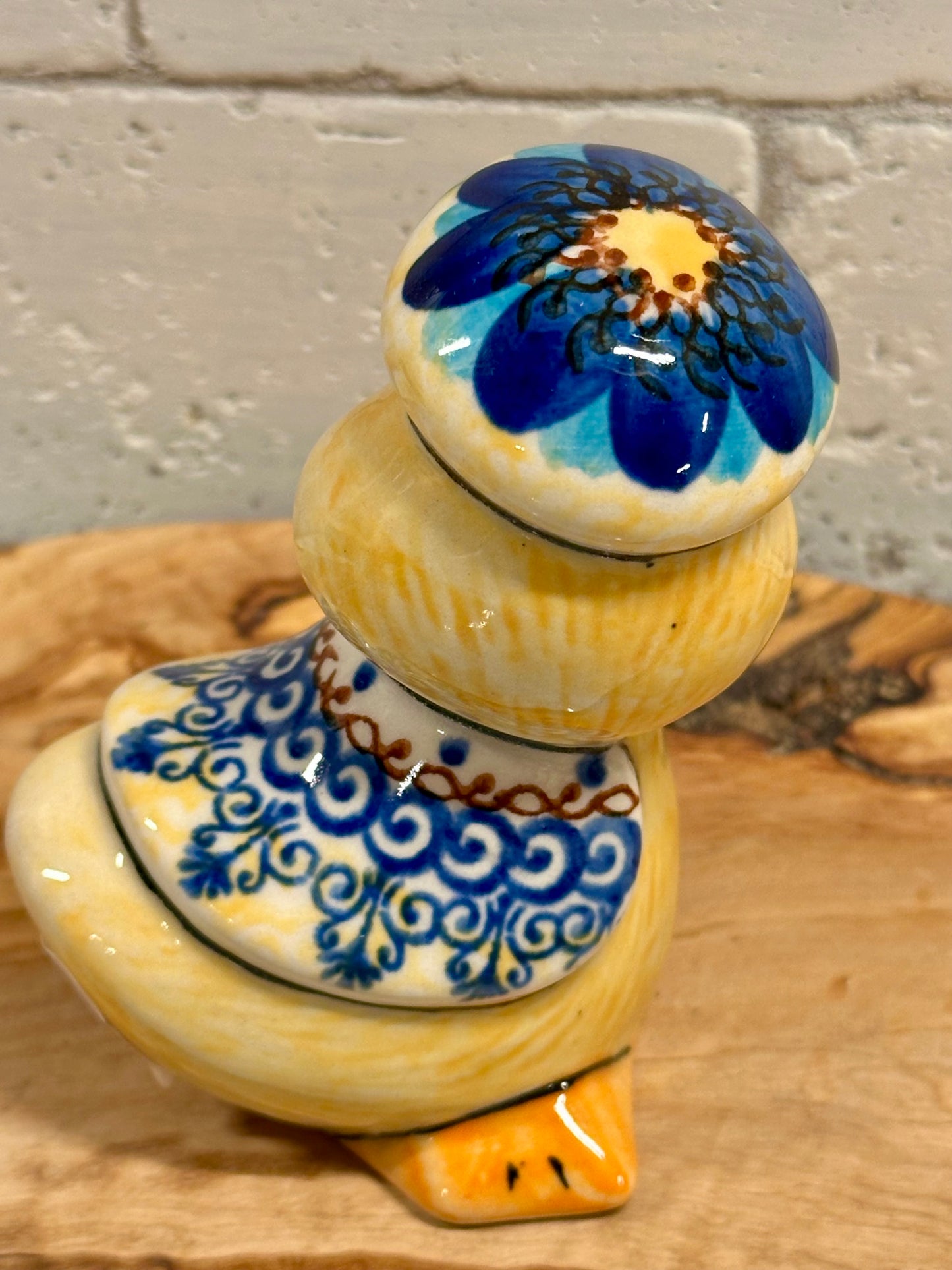 Vena, Autumn Burst, Gentleman Duck with Cap