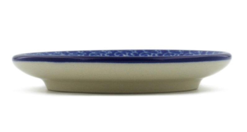 Ceramika Artystyczna Polish Pottery, Little Flowers, Mini Plate/Coaster