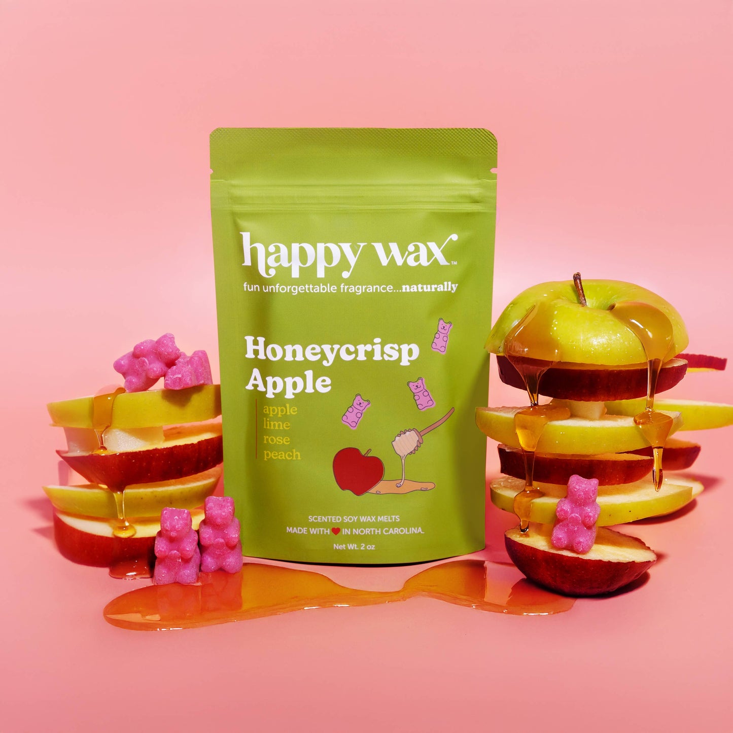 Honeycrisp Apple Wax Melts - Sample Pouch (2 oz)