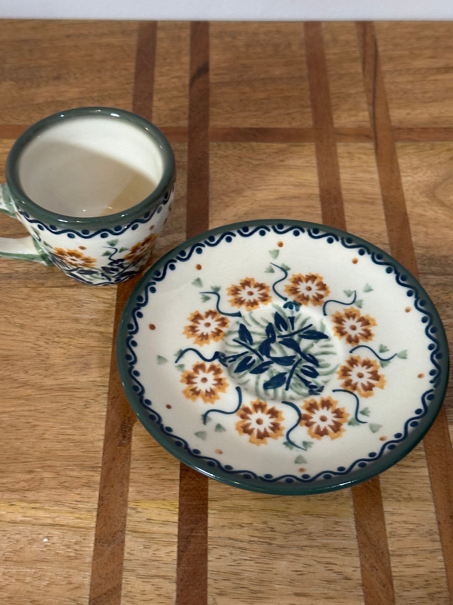 Manufaktura, Tuscany, Espresso Cup and Saucer