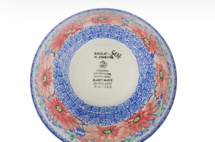 Ceramika Artystyczna, U5137 Peak Of Perfection, Bowl 8"