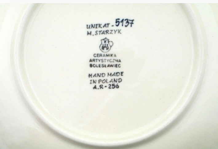 Ceramika Artystyczna, U5137 Peak Of Perfection, Dessert Plate 8"