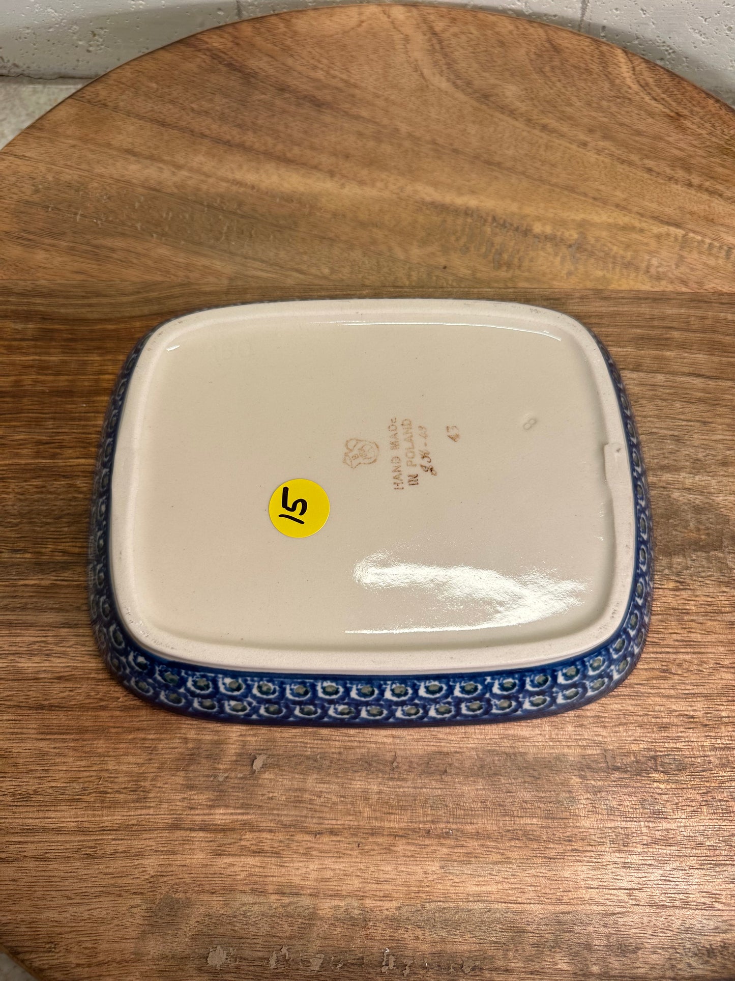 Ceramika Artystyczna Polish Pottery, Rectangular Platter
