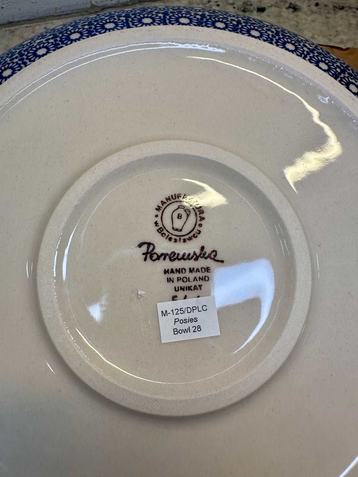 Manufaktura, Posies, Large Mixing Bowl 11"