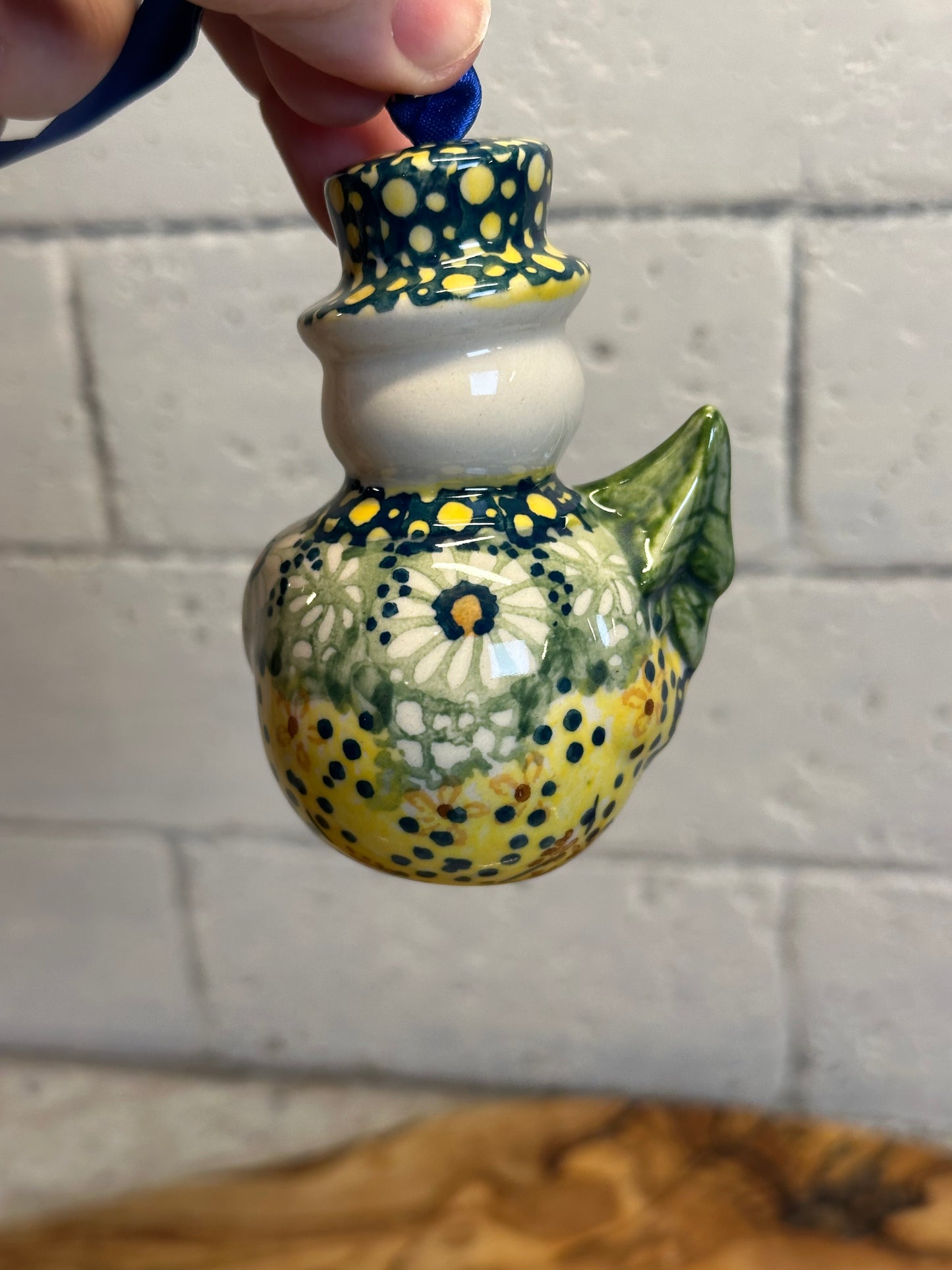 Manufaktura, Roksana Snowman with Tree Ornament