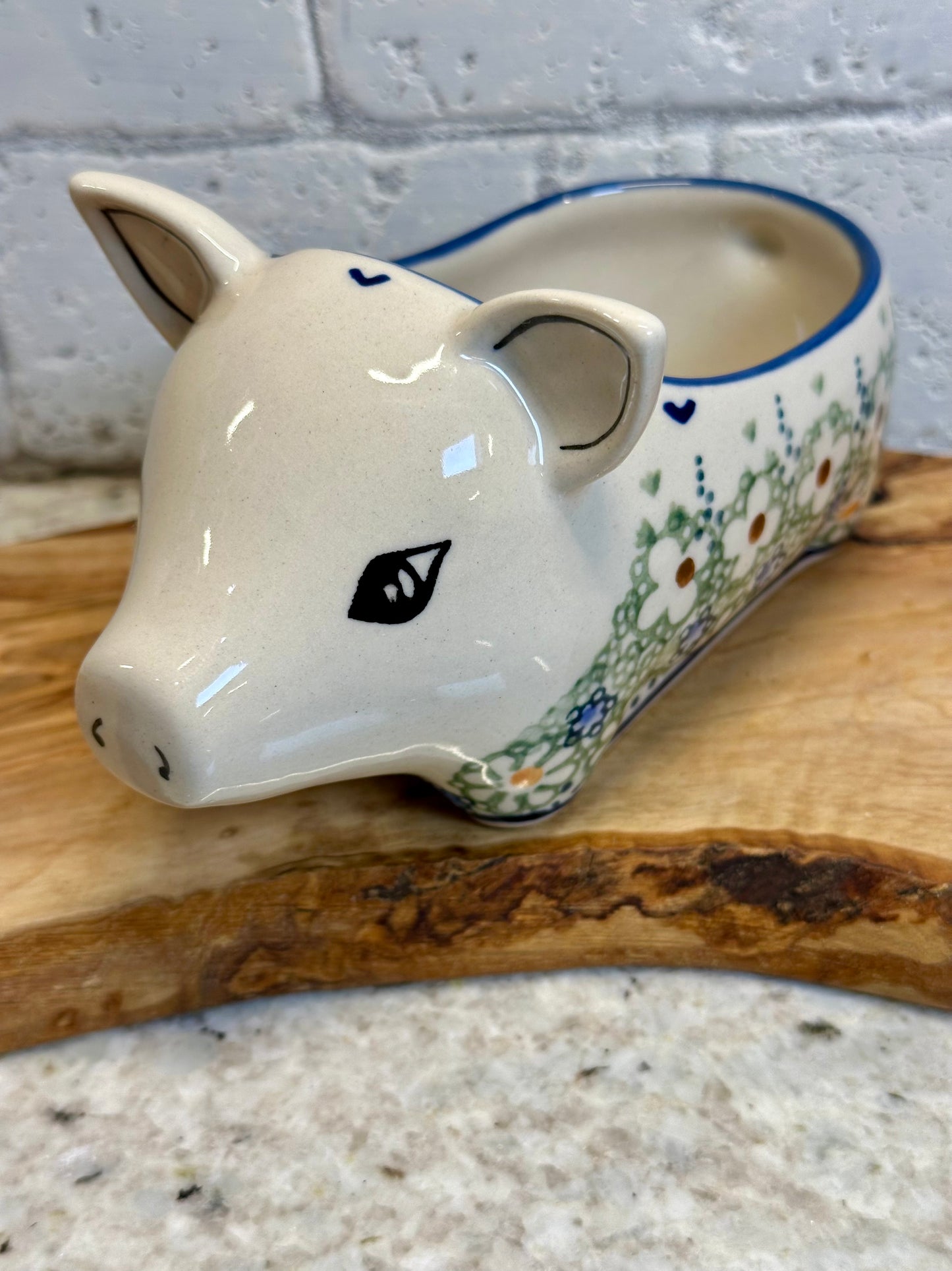 Manufaktura, Daisy Jane, Salt Pig/Sponge Holder/Dip Bowl