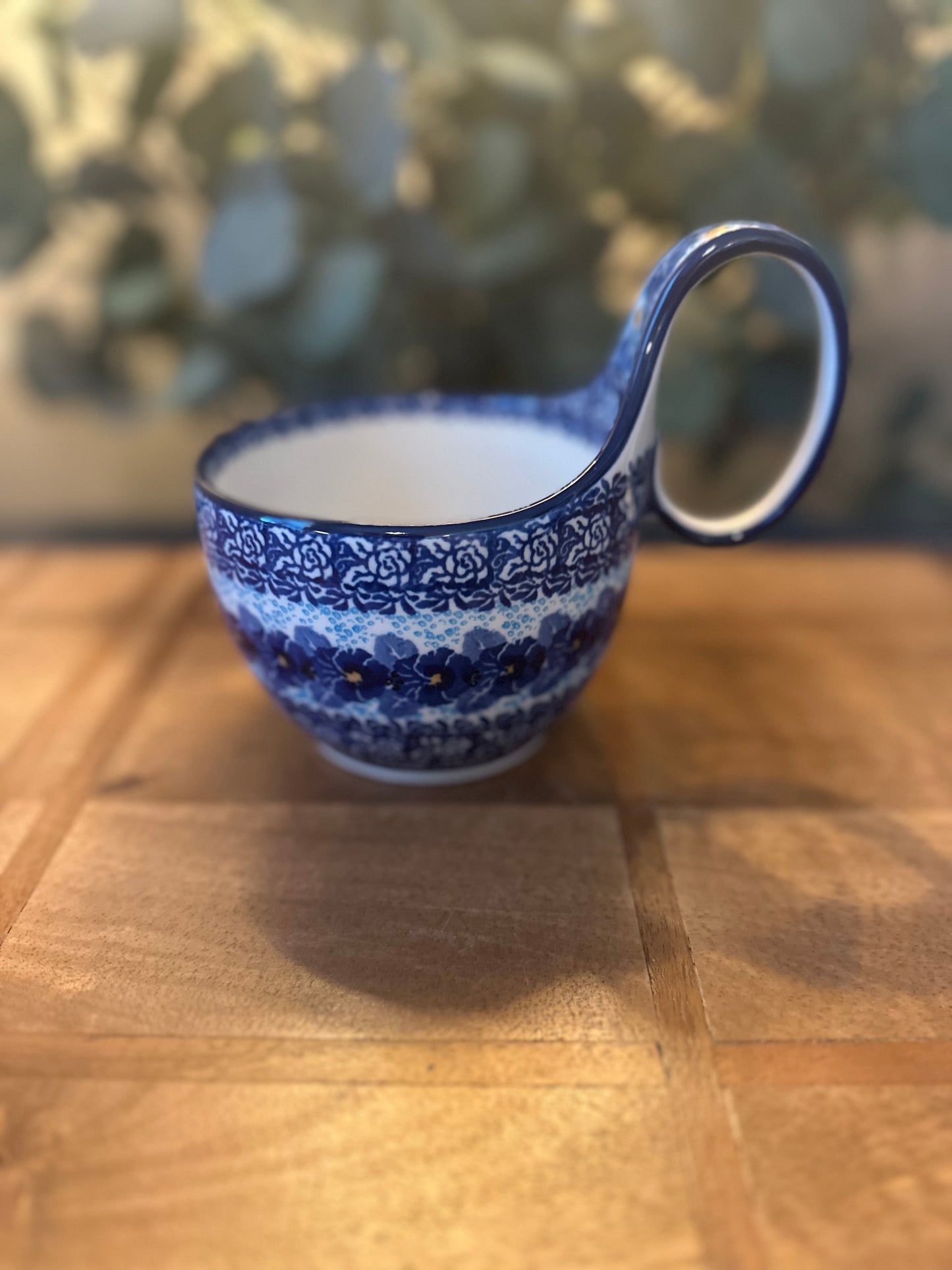Ceramika Artystyczna Polish Pottery, Unikat Loop Mug