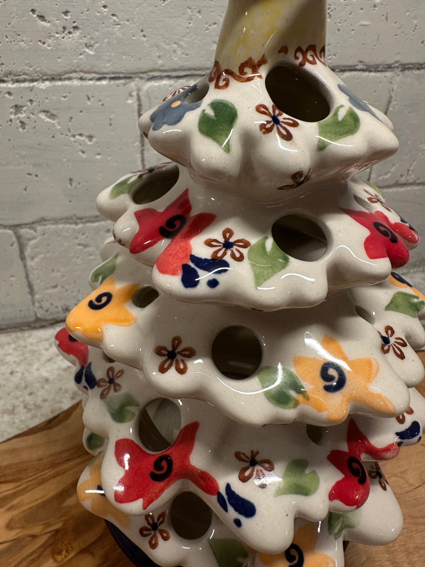 Manufaktura, Polish Pottery, Zo Girl, Luminary Tree