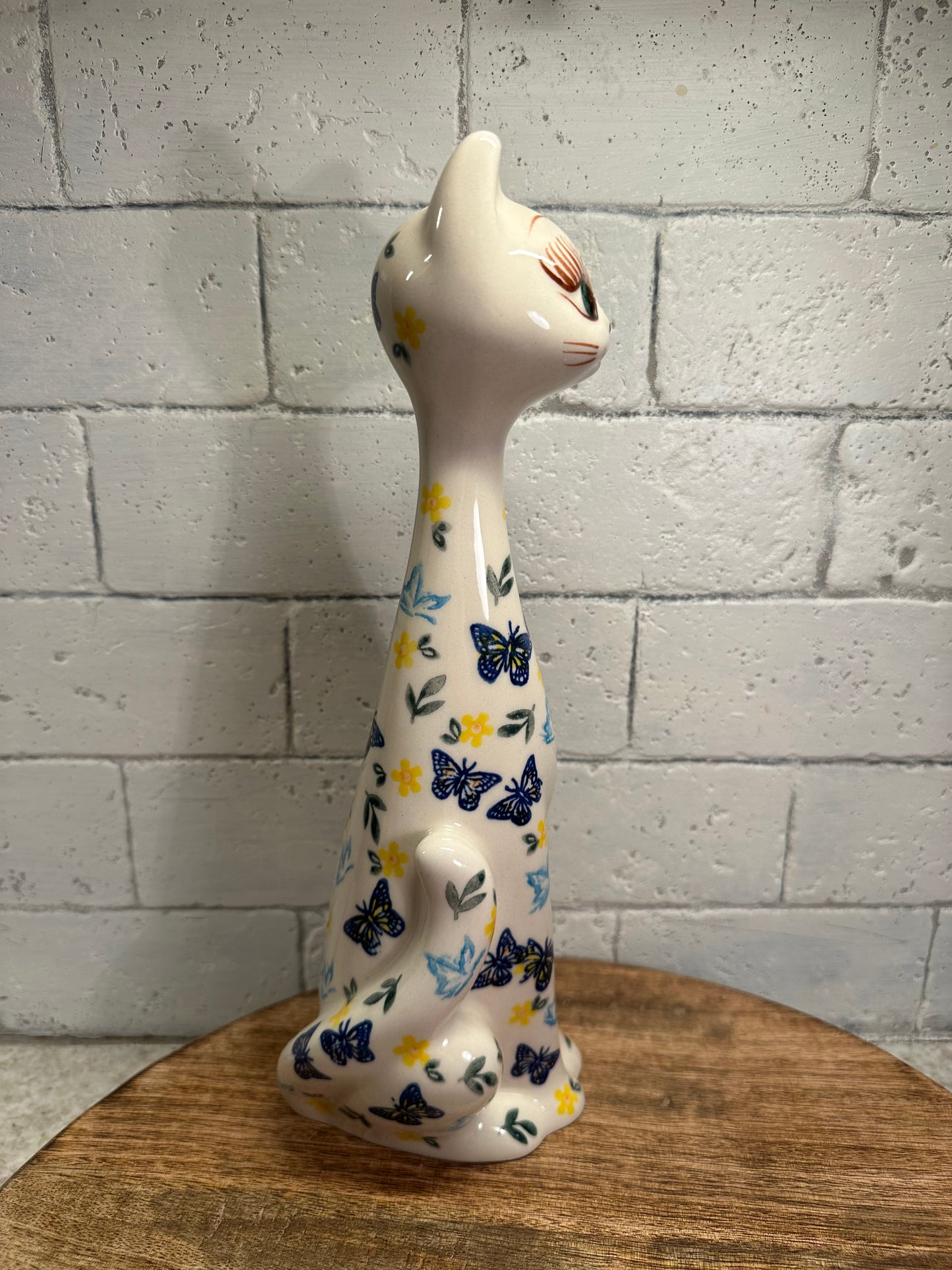 Vena Polish Pottery, Large Cat Butterflies